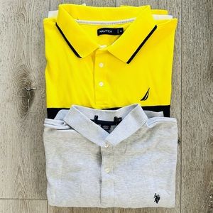 Bundle - 2 Polo Shirt U.S. Polo ASSN & Nautica 3XL